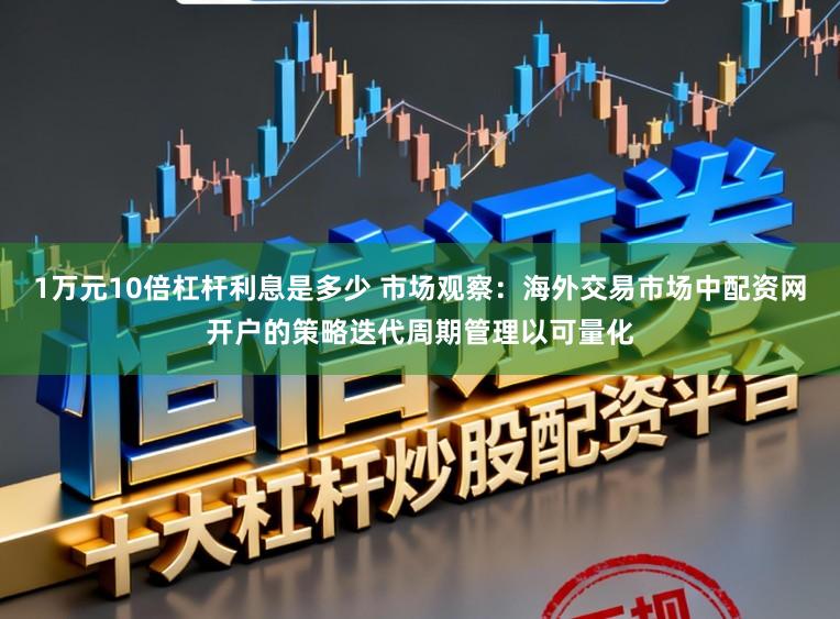 1万元10倍杠杆利息是多少 市场观察：海外交易市场中配资网开户的策略迭代周期管理以可量化