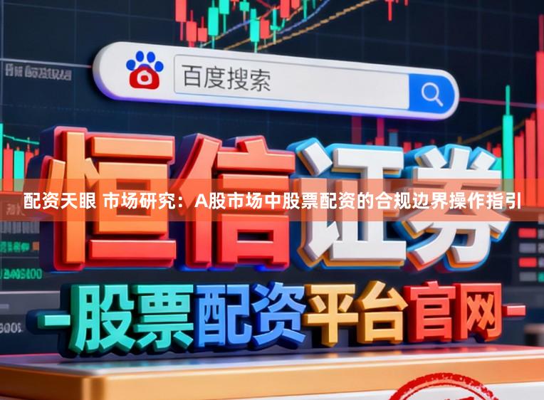 配资天眼 市场研究：A股市场中股票配资的合规边界操作指引