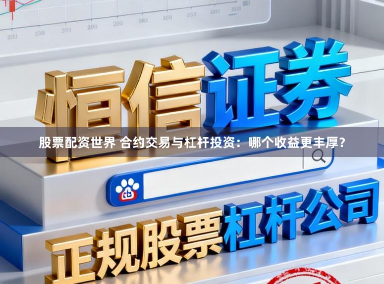 股票配资世界 合约交易与杠杆投资：哪个收益更丰厚？